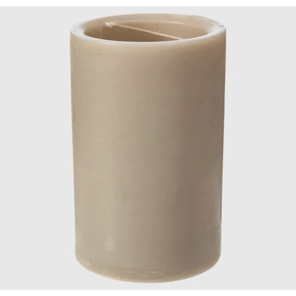 Spiral Light Candle Sweet Oatmeal Cookie 3X3 Round 20hr Burn -Brand New Small - Picture 5 of 8